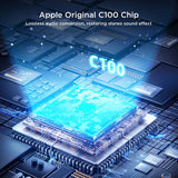 2-in-1 Audio Adapter Joyroom SY-C02 (Type-C to 3.5mm + Type-C)-Black