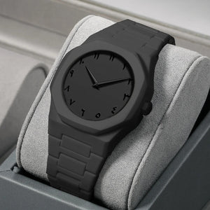 Black Arabic Numeral Watch – Minimalist Design with Timeless Luxury Appeal