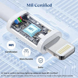 Apple Original Type-C to Lightning Cable – 1m | 60W Super Fast Charging