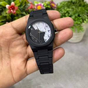 Arabic Aura Watch – Premium Quality White Men’s Timepiece