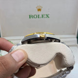 Rolex oyster truetone with red dial