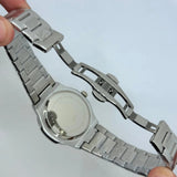 Patek philip silver watch  with neavy blue dial